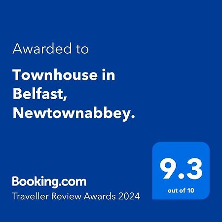 Townhouse In Belfast, Newtownabbey. 빌라 외부 사진